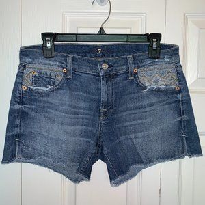 7 For All Mankind Jean Shorts